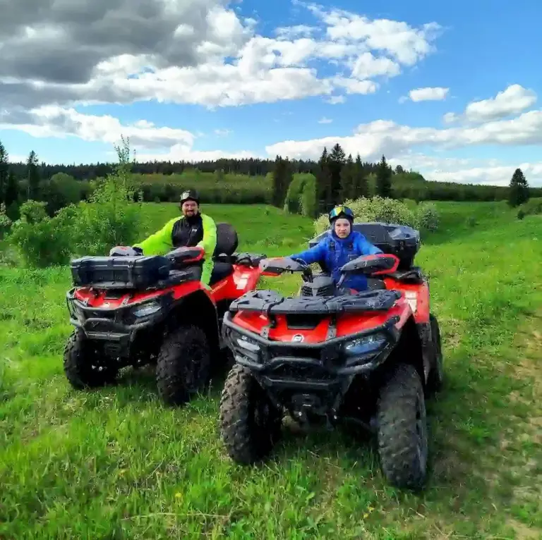 Селфи поездка на квадроцикле СF-Moto