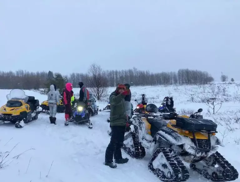 Зимний драйв начинается: снегоходные маршруты в пригороде Перми